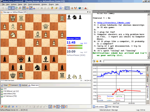 Zarkon Fischer's Free Chess Programs: Fritz 5.32