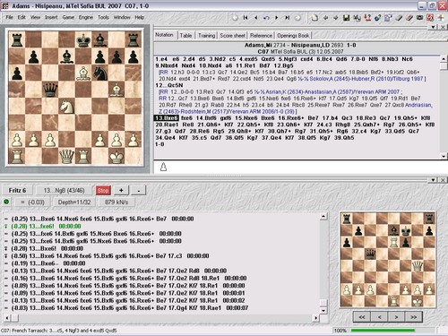 Zarkon Fischer's Free Chess Programs: Fritz 5.32